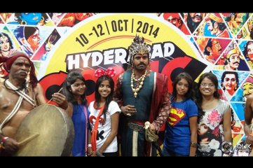 Baahubali at Hyderabad Comic Con Event